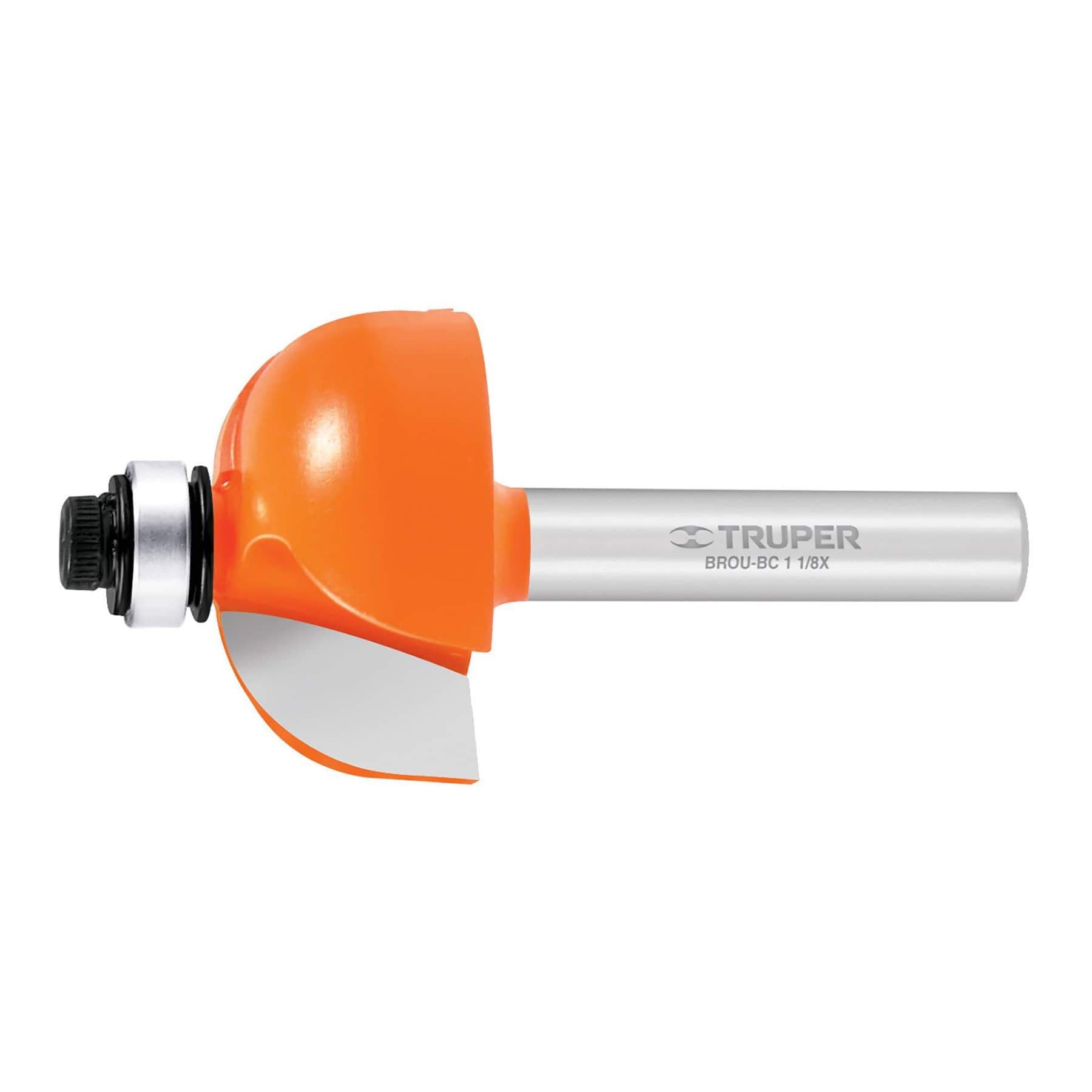 Broca Para Router, Bocel Cuarto, 1-1/8", Con Balero, Truper