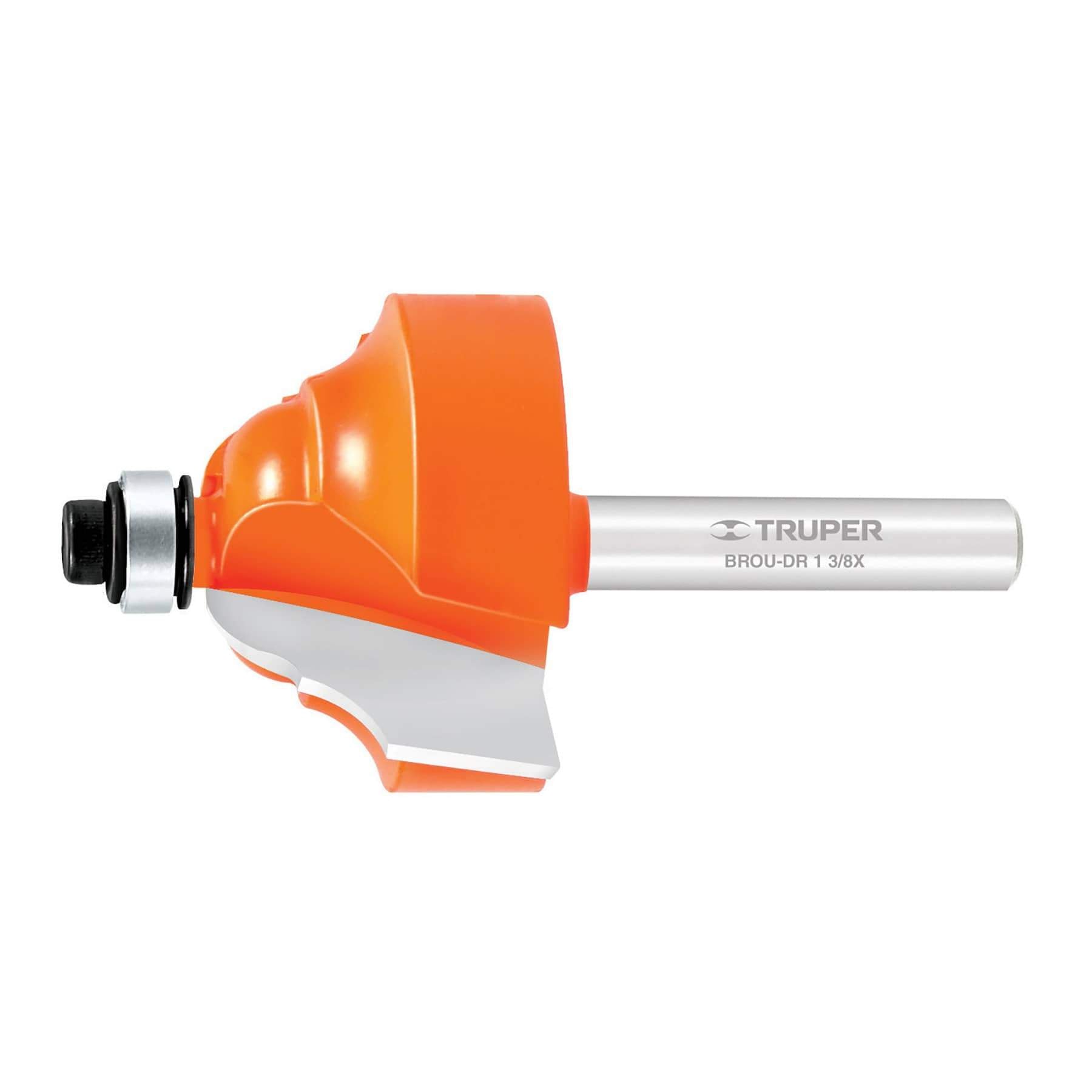 Broca Para Router, Doble Romana, 1-3/8", Con Balero, Truper