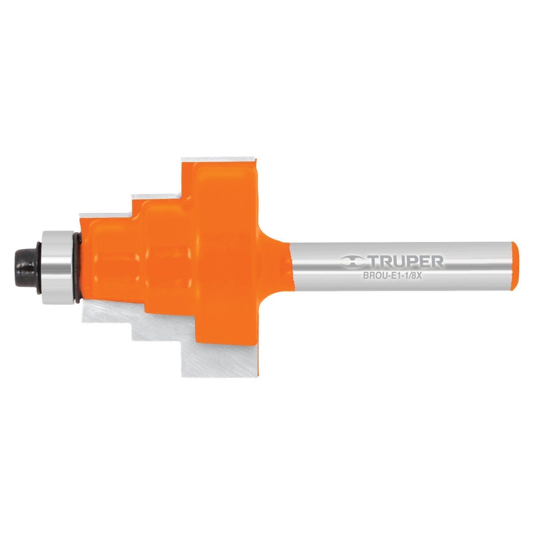 Broca Para Router, Escalonada 1-1/8", Con Balero, Truper