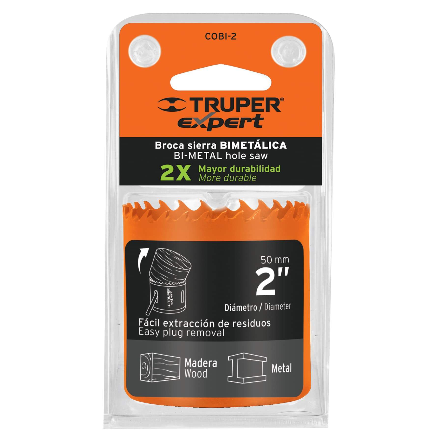 Brocasierra Bimetálica 2-1/8", Truper