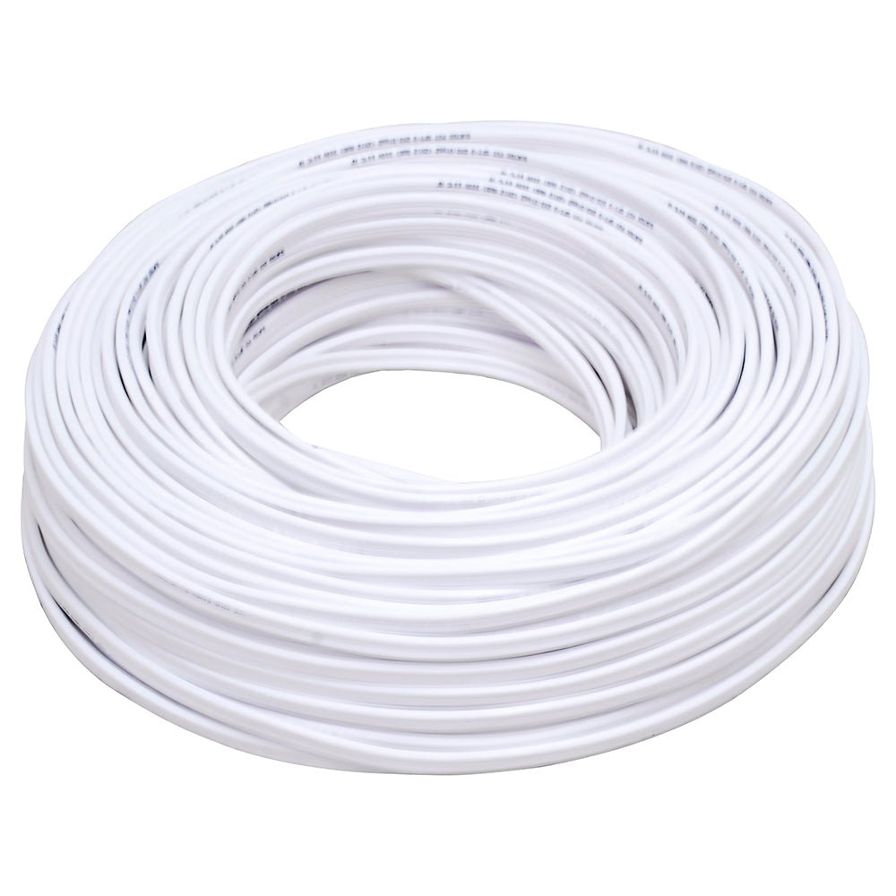 Cable eléctrico tipo POT Cal. 2 x 12 100mt blanco Surtek. - FERRETERÍA WITZI