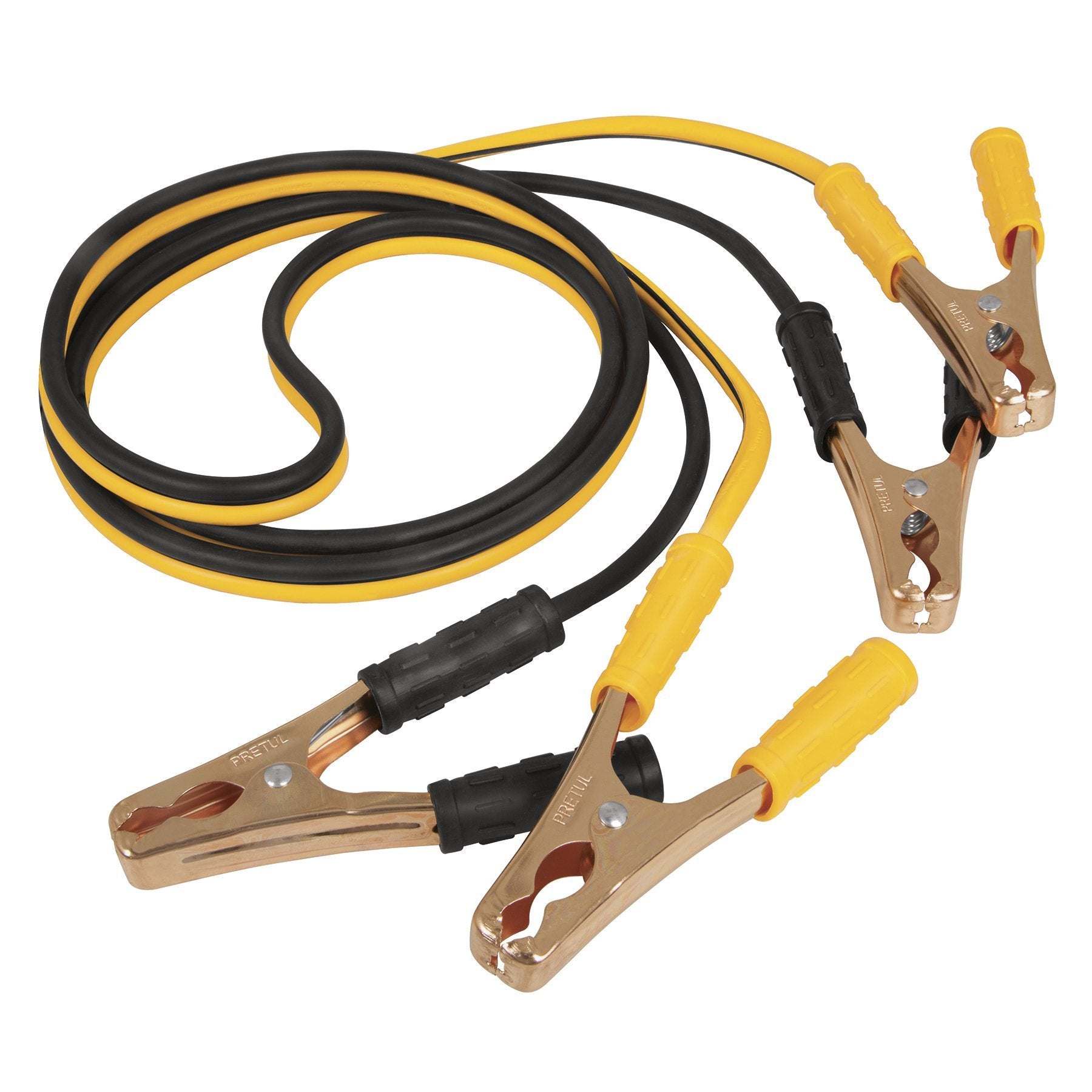 Cables Pasa Corriente, 2.5m, Calibre 10AWG, Truper