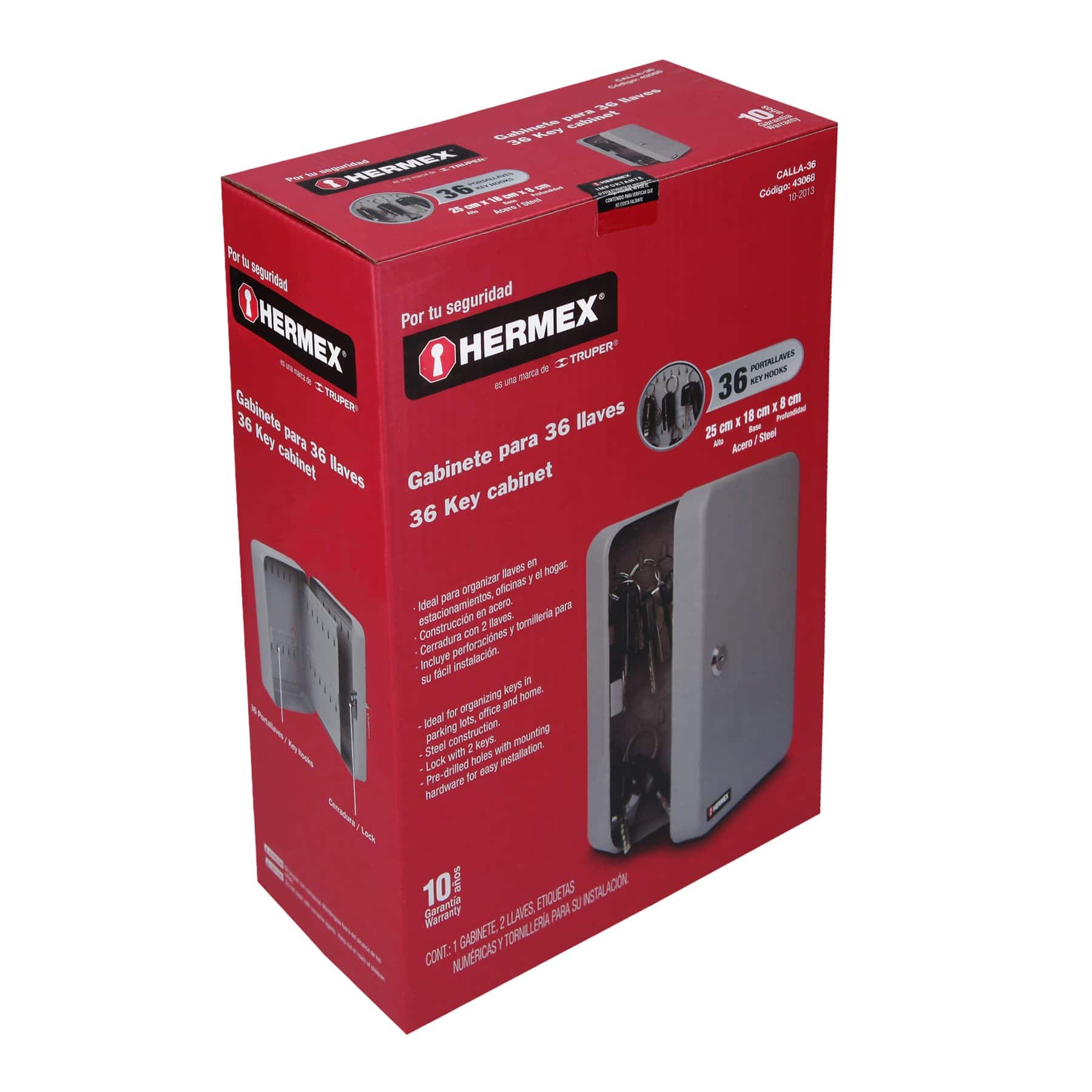 Caja Para 36 Llaves Hermex - FERRETERÍA WITZI