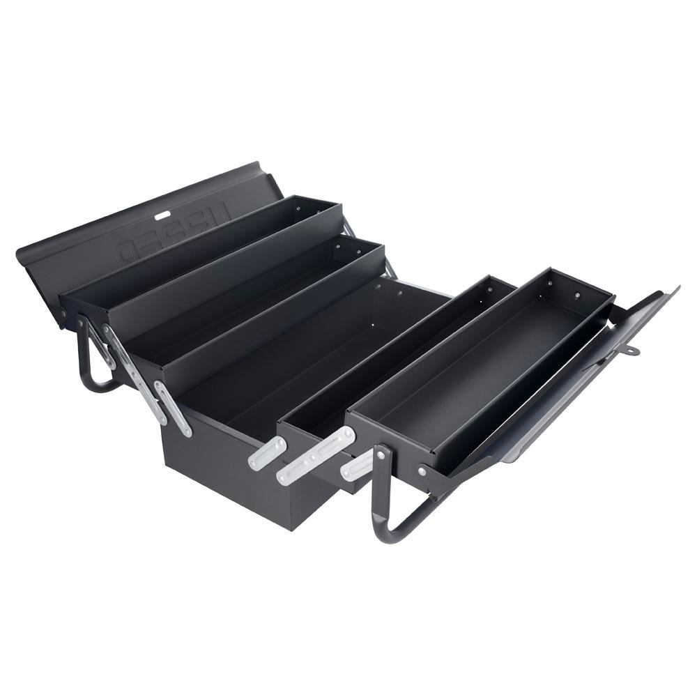 Caja Portaherramientas Metálica Tipo Acordeón 18" 3 Capas Uso Pesado Urrea. - FERRETERÍA WITZI