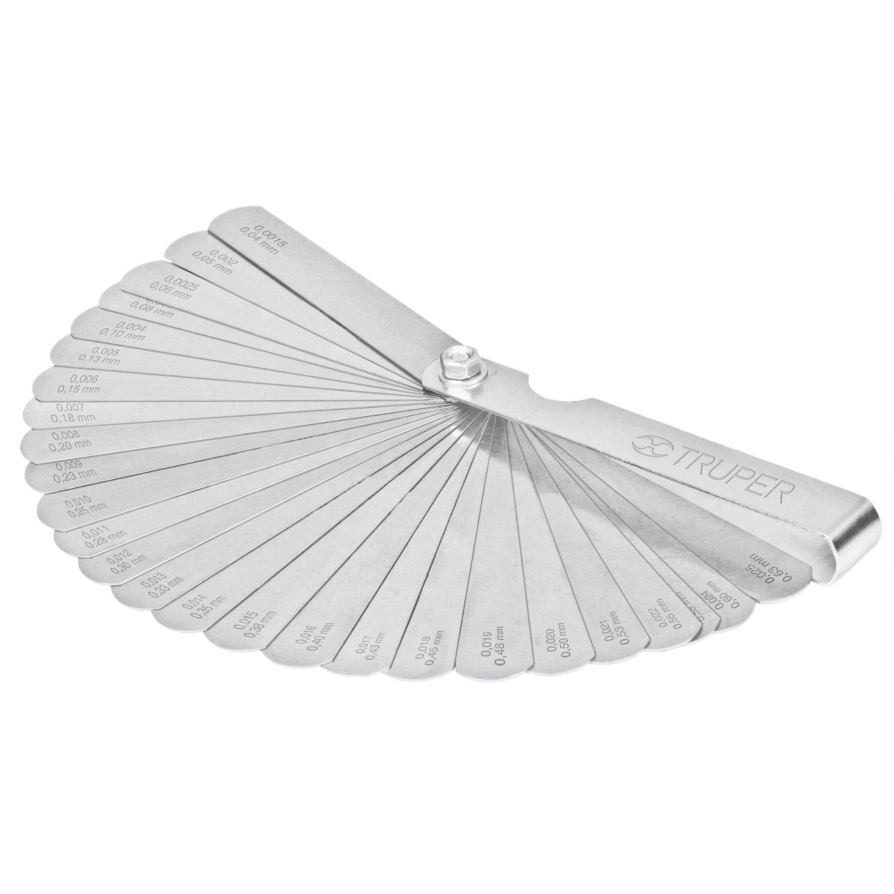 Calibrador De 26 Hojas STD/MM, Truper - FERRETERÍA WITZI