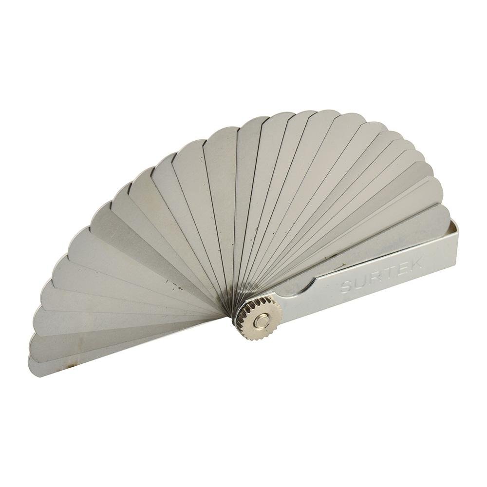 Calibrador Pulgadas 25 hojas, Surtek - FERRETERÍA WITZI