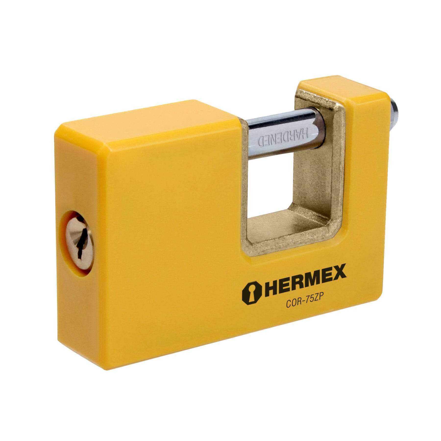 Candado Antipalanca 75MM, Cuerpo Metálico, Hermex Básico - FERRETERÍA WITZI