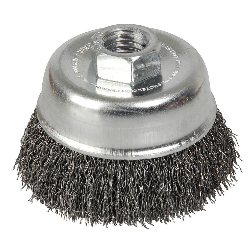 Carda De Copa Ondulada 3"x 0.35 R5/8-11, Surtek. - FERRETERÍA WITZI