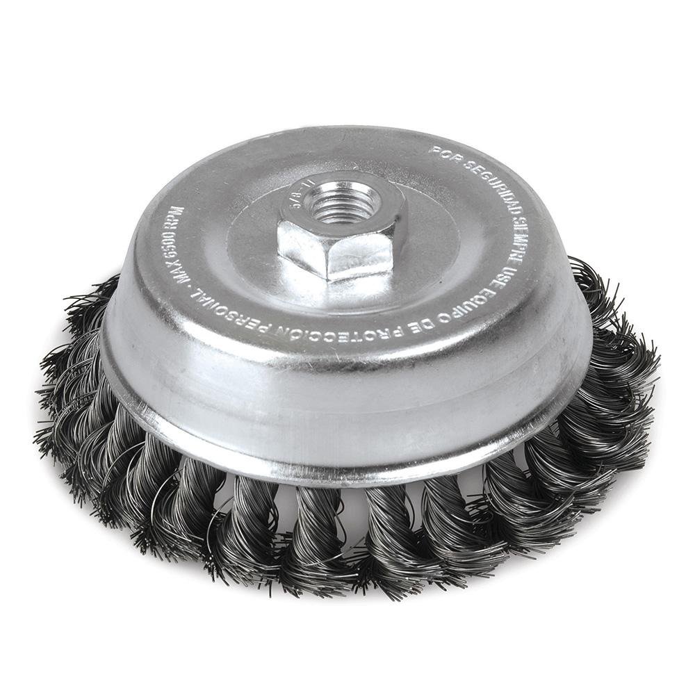 Carda De Copa Trenzada 5" X 0.35 r5/8-11 Foy. - FERRETERÍA WITZI
