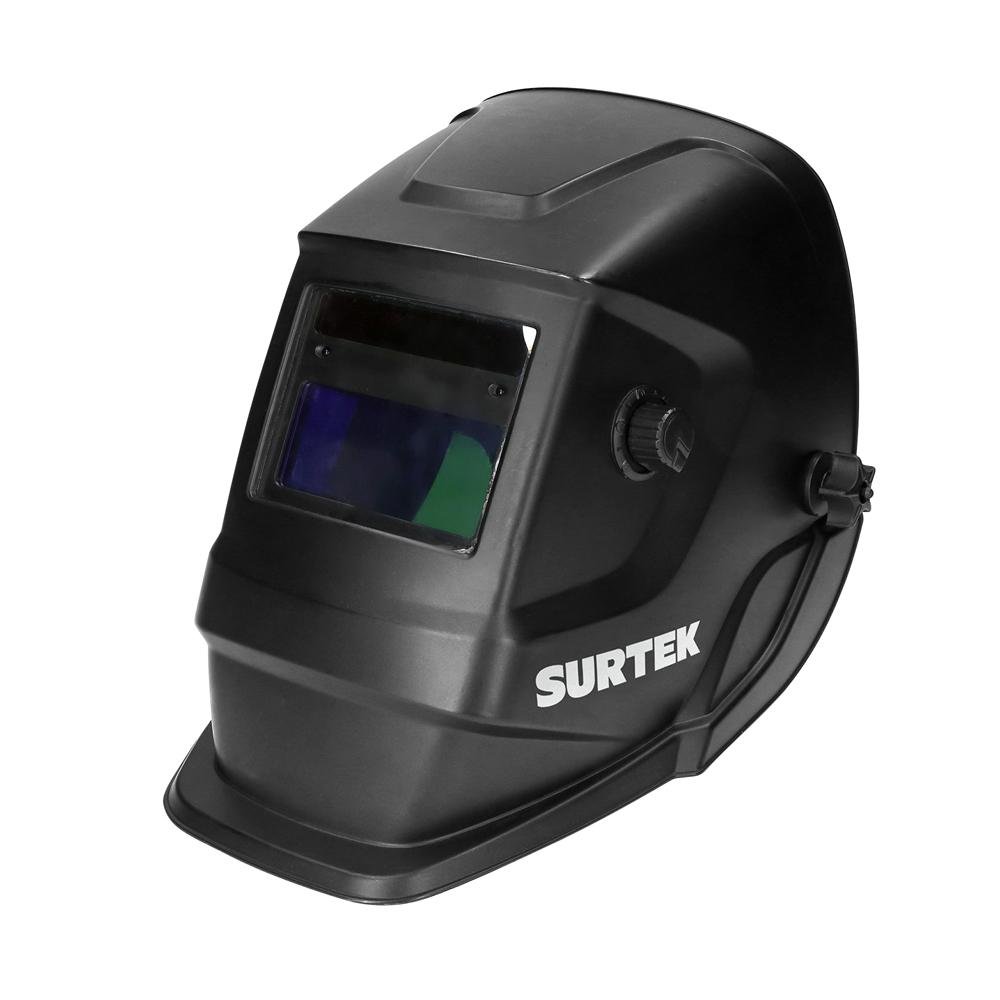 Careta Electrónica Solar Para Soldar Área De Visión De 92x42 mm Surtek. - FERRETERÍA WITZI