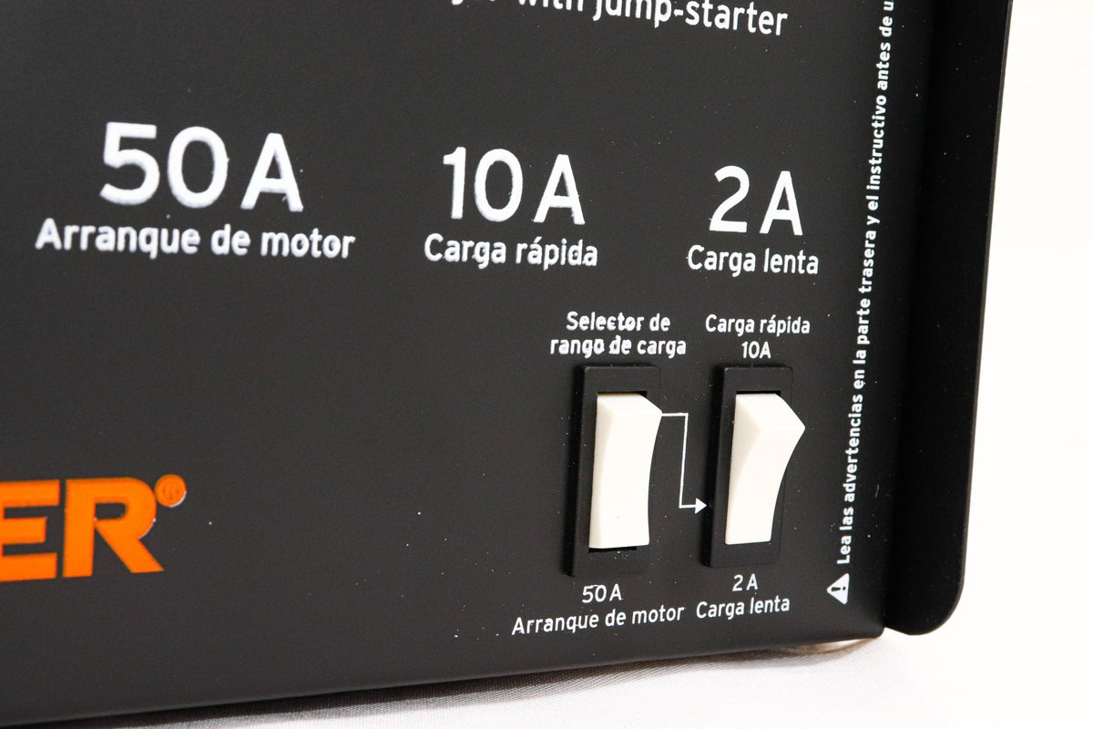 Cargador De Baterías 12v 50a Y Arrancador Truper - FERRETERÍA WITZI