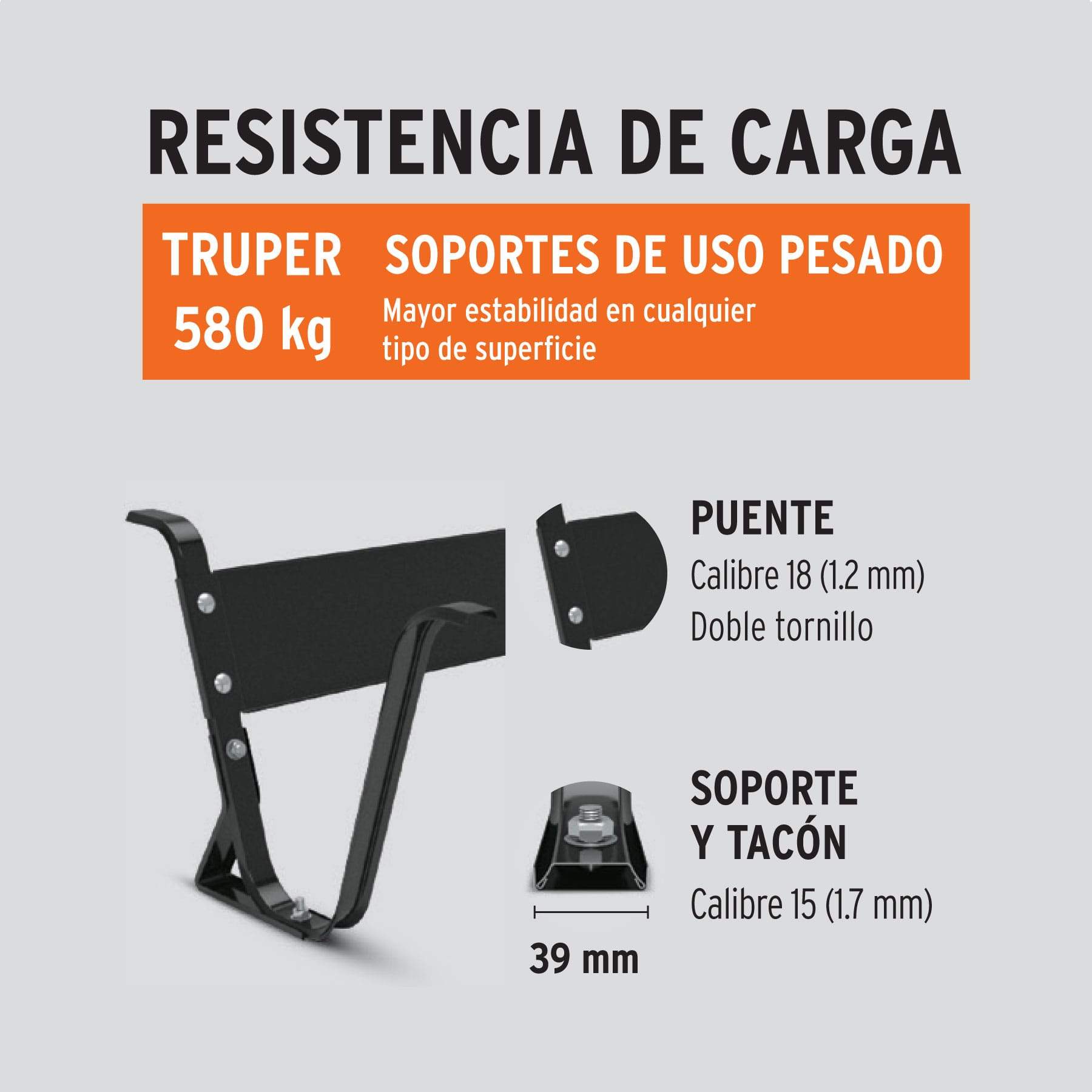 Carretilla 5.5 ft3, Llanta Neumática Reforzada, Truper - FERRETERÍA WITZI