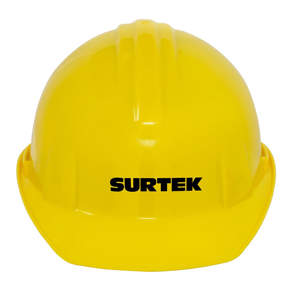 Casco de seguridad con ajuste de matraca, varios colores, Surtek - FERRETERÍA WITZI