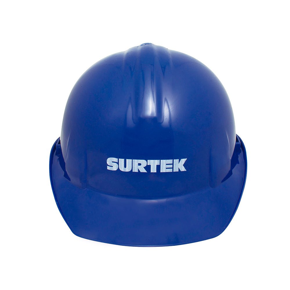Casco de seguridad con ajuste de matraca, varios colores, Surtek - FERRETERÍA WITZI