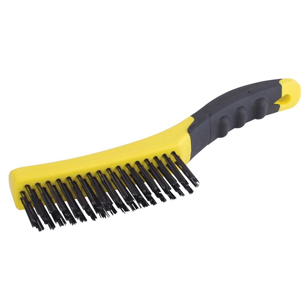 Cepillo Alambre 4" X 16" Mango Bimaterial Surtek. - FERRETERÍA WITZI
