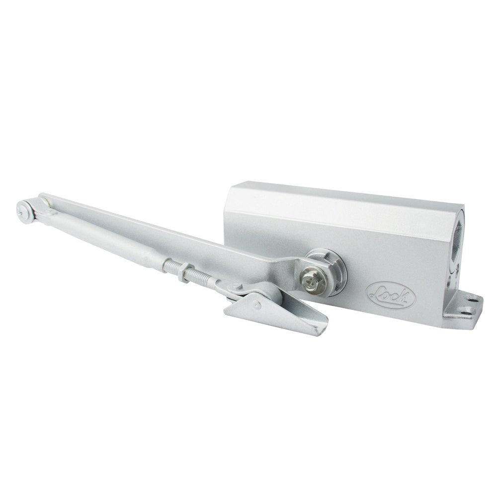 Cierra puertas hidráulico hasta 45 kg con función back-check Lock. - FERRETERÍA WITZI