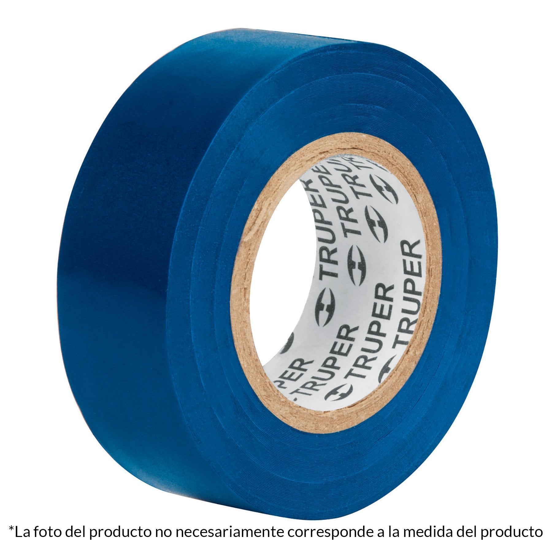 Cinta De Aislar 18m x 19mm Azul, Truper - FERRETERÍA WITZI