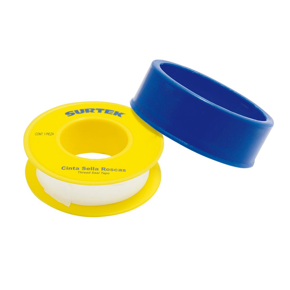Cinta sella roscas 1/2" x 13m Surtek.. - FERRETERÍA WITZI