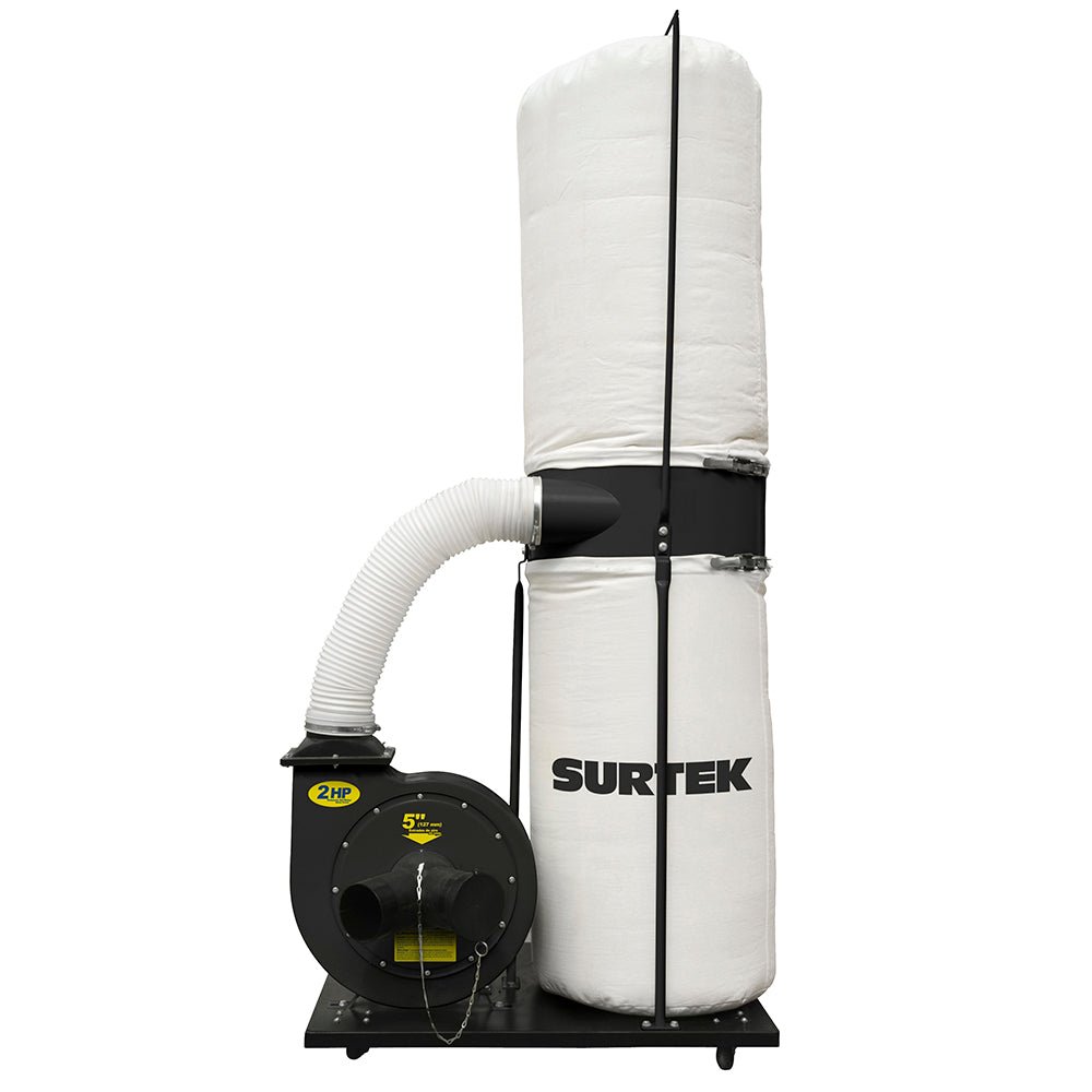 Colector polvo 2HP 4" 2 entradas Surtek - FERRETERÍA WITZI