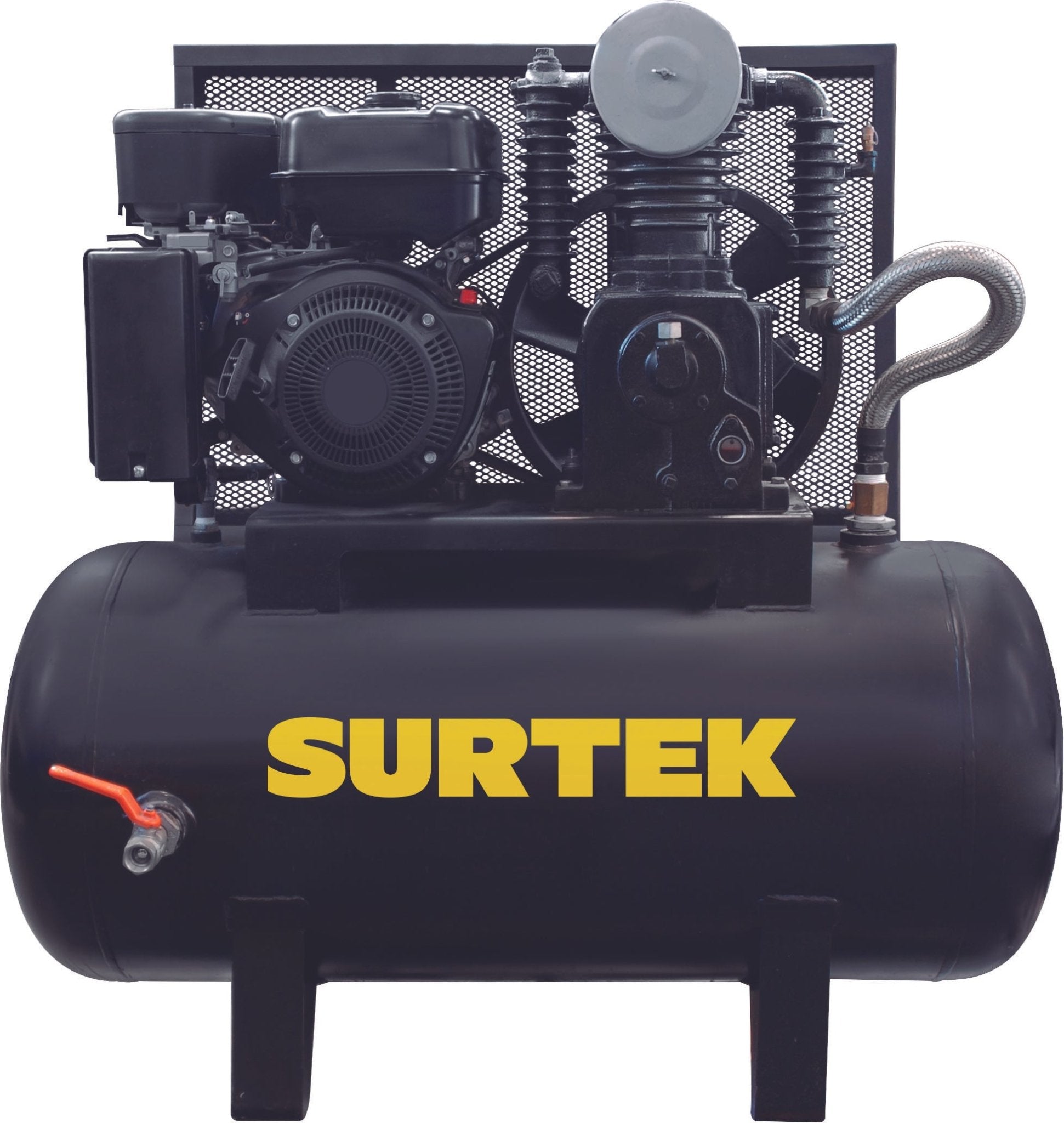 Compresor de aire a gas 100 L 115 PSI 6.5 HP, 3600rpm Surtek - FERRETERÍA WITZI