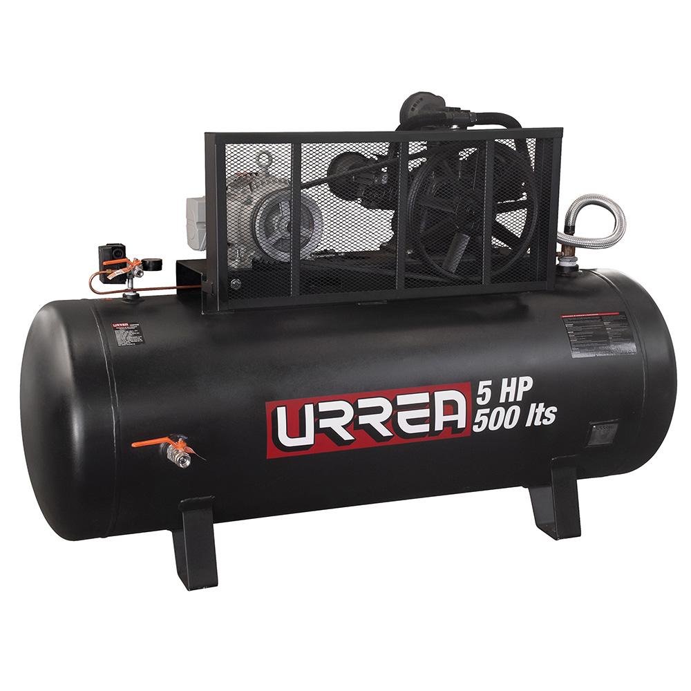 Compresor De Aire Industrial 500lt 5HP 220/440V 3 Fases Urrea. - FERRETERÍA WITZI
