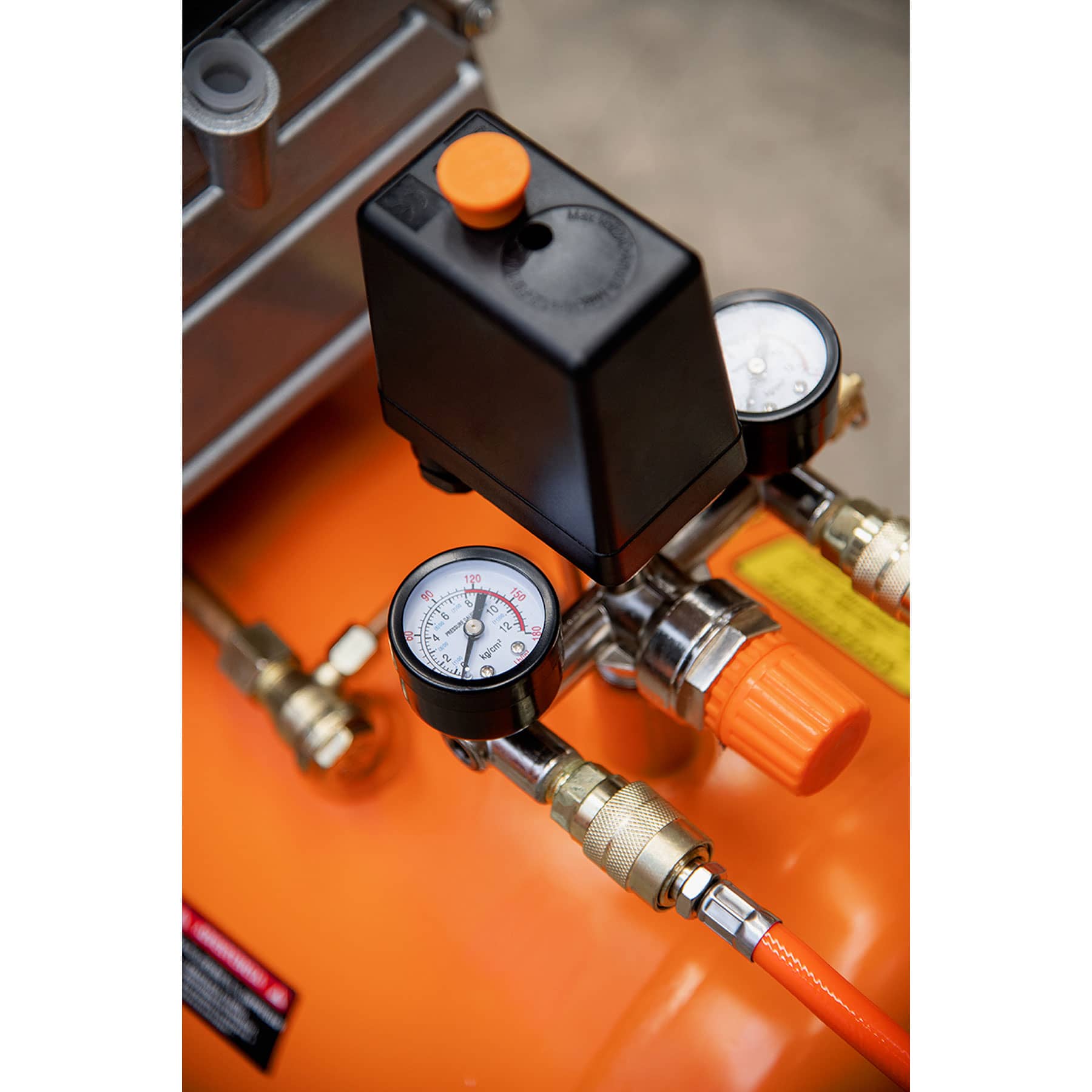 Compresor horizontal, 50 L, 3-1/2 HP, 127 V, Truper - FERRETERÍA WITZI