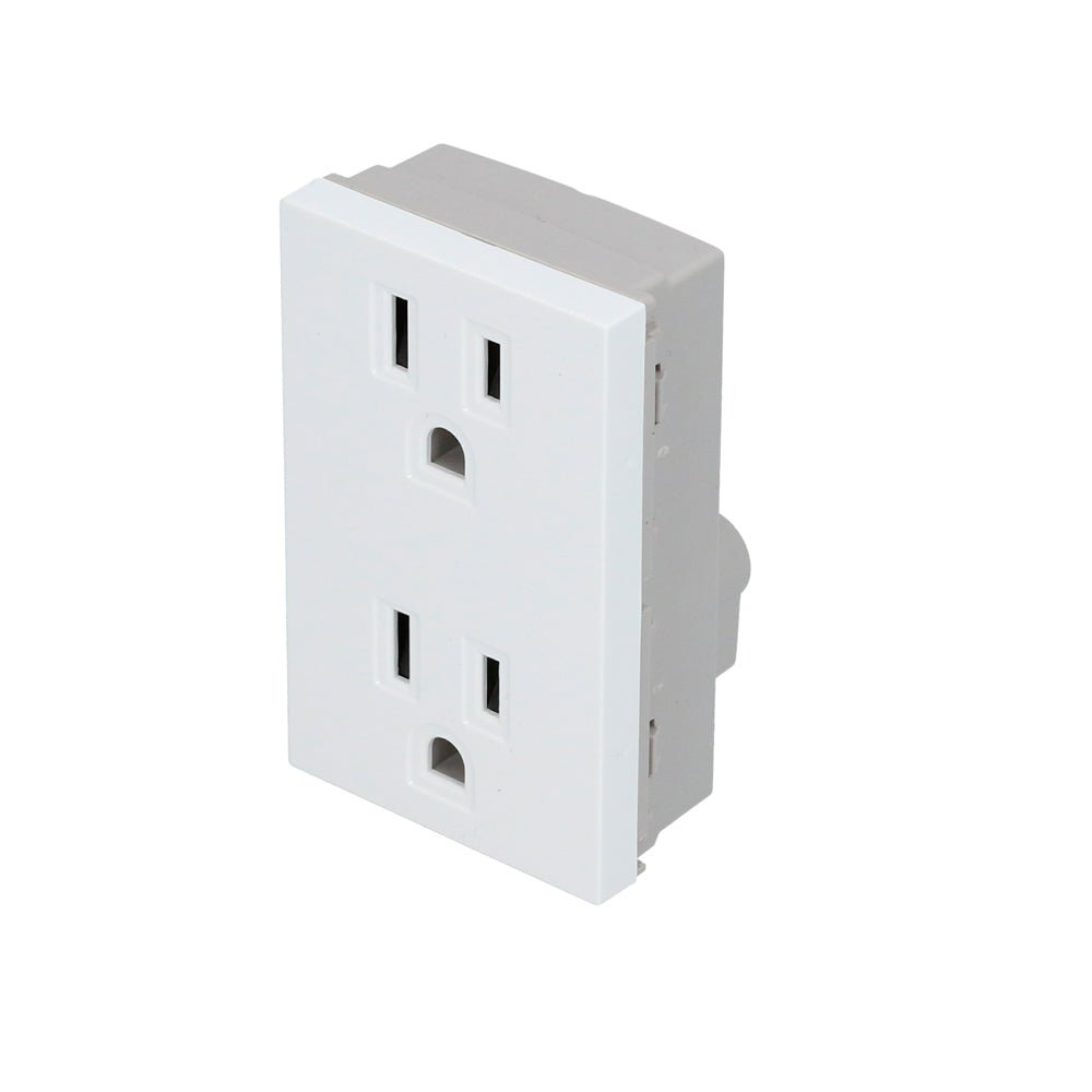 Contacto dúplex blanco 1/1 Surtek. - FERRETERÍA WITZI