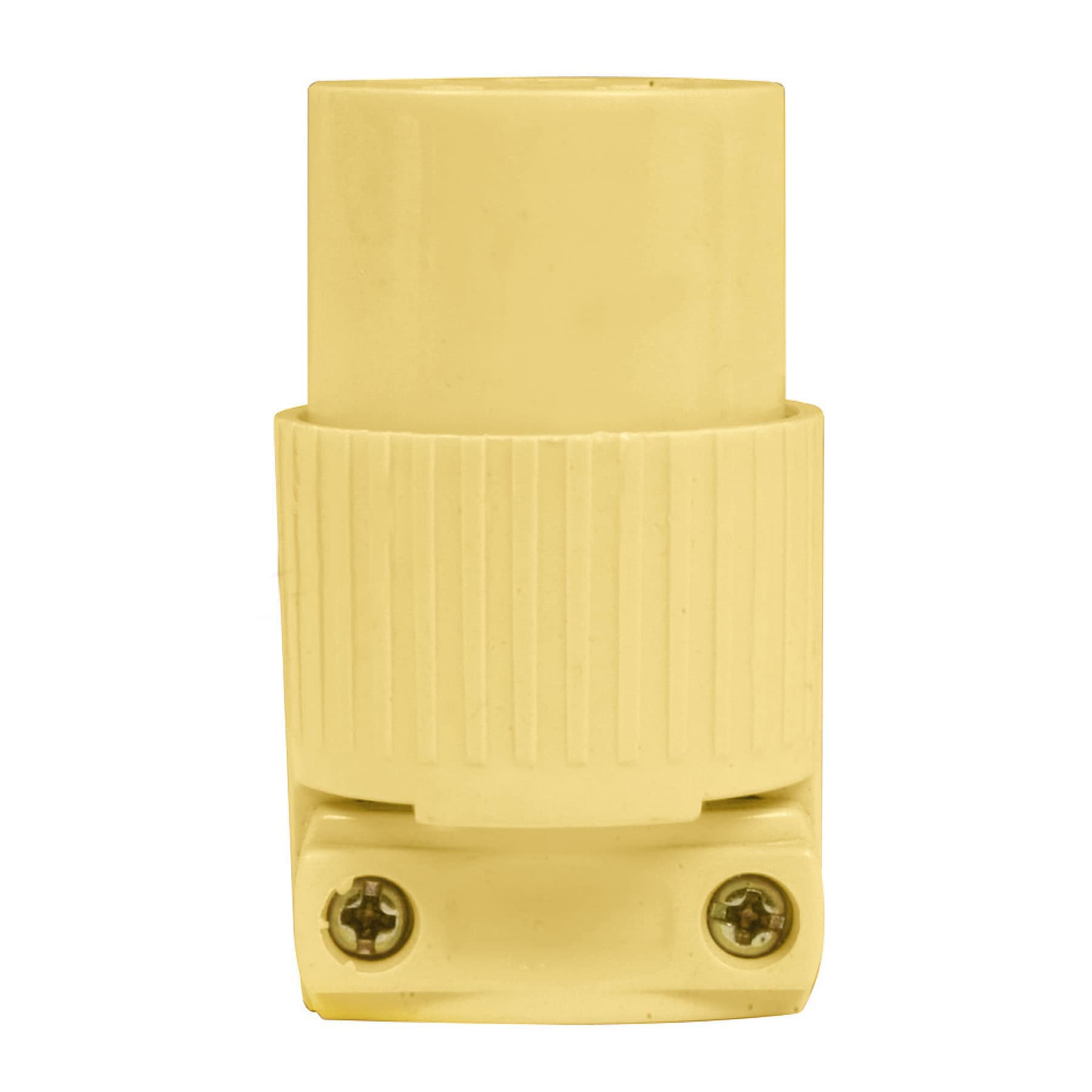 Contacto industrial, plástico, 2 polos, 3 hilos, 15A, 127V, Volteck - FERRETERÍA WITZI