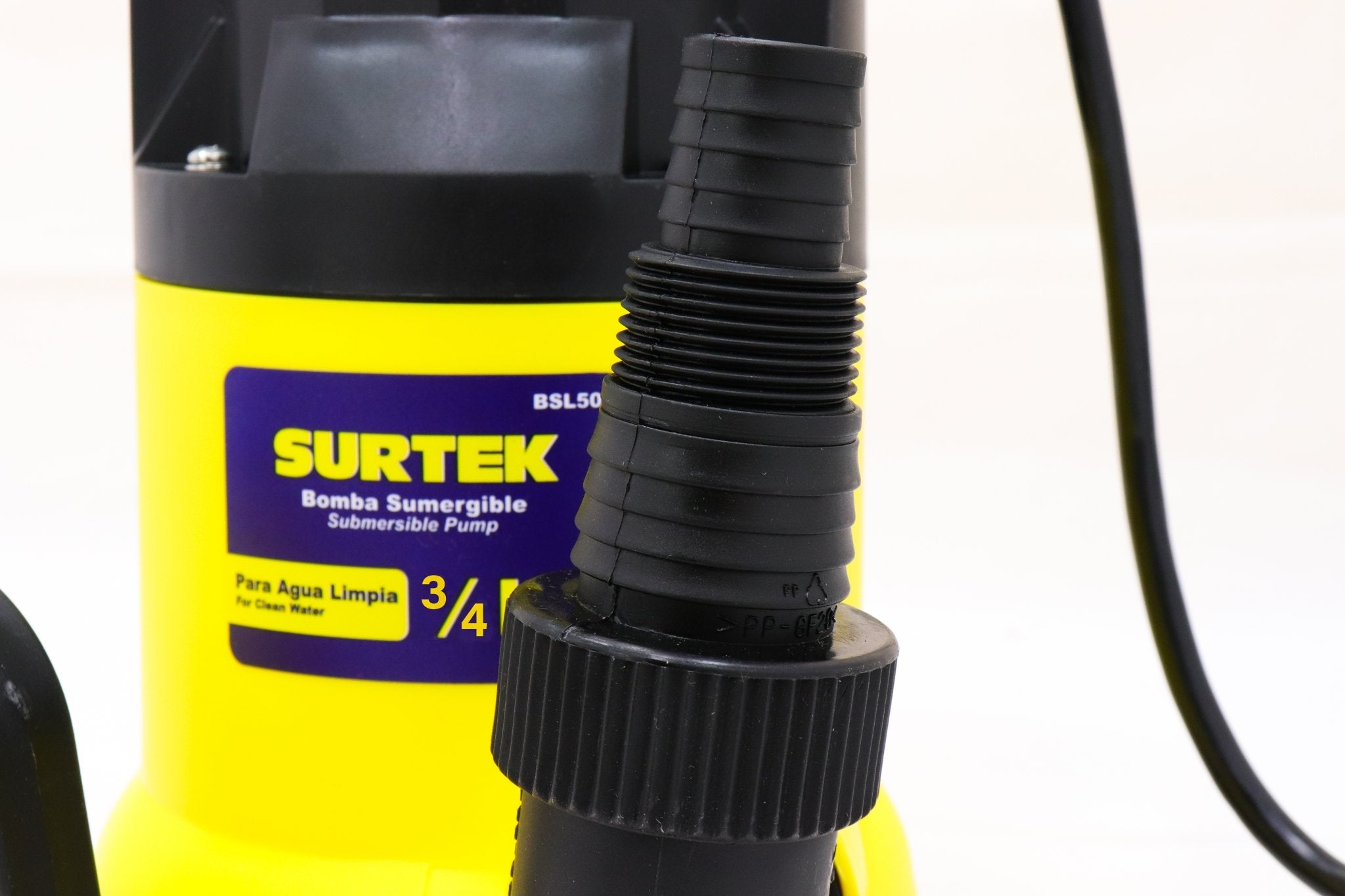 Copia de Bomba Sumergible Para Agua Limpia, 3/4HP, Surtek - FERRETERÍA WITZI