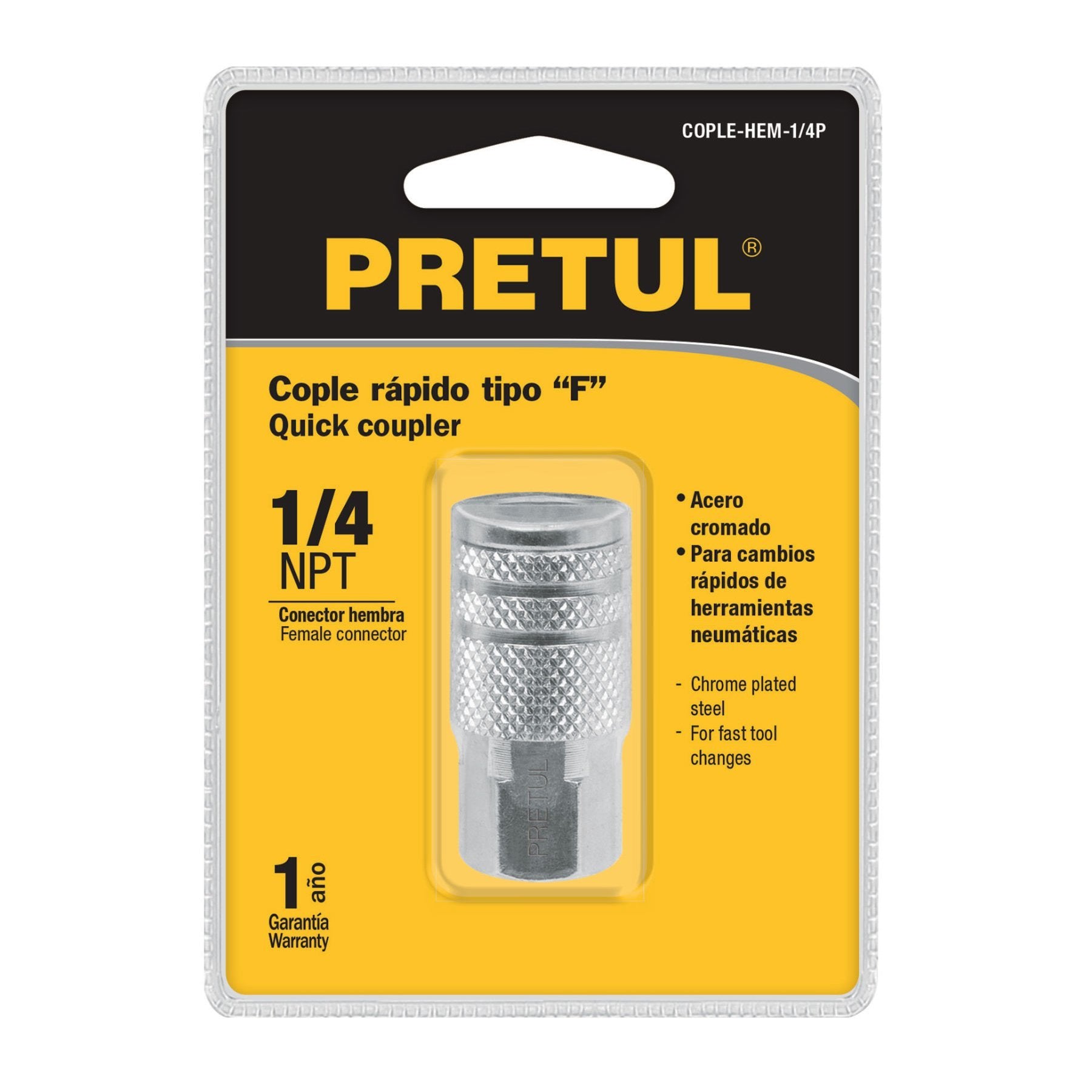 Cople Acero, Hembra, Pretul - FERRETERÍA WITZI