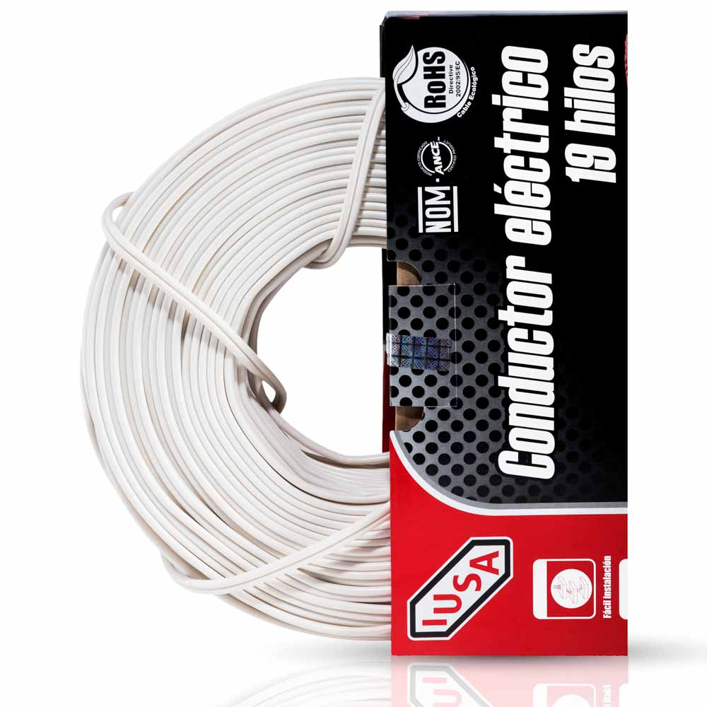 CORDÓN FLEXIBLE TIPO POT (SPT), CAJA 100M-IUSA - FERRETERÍA WITZI