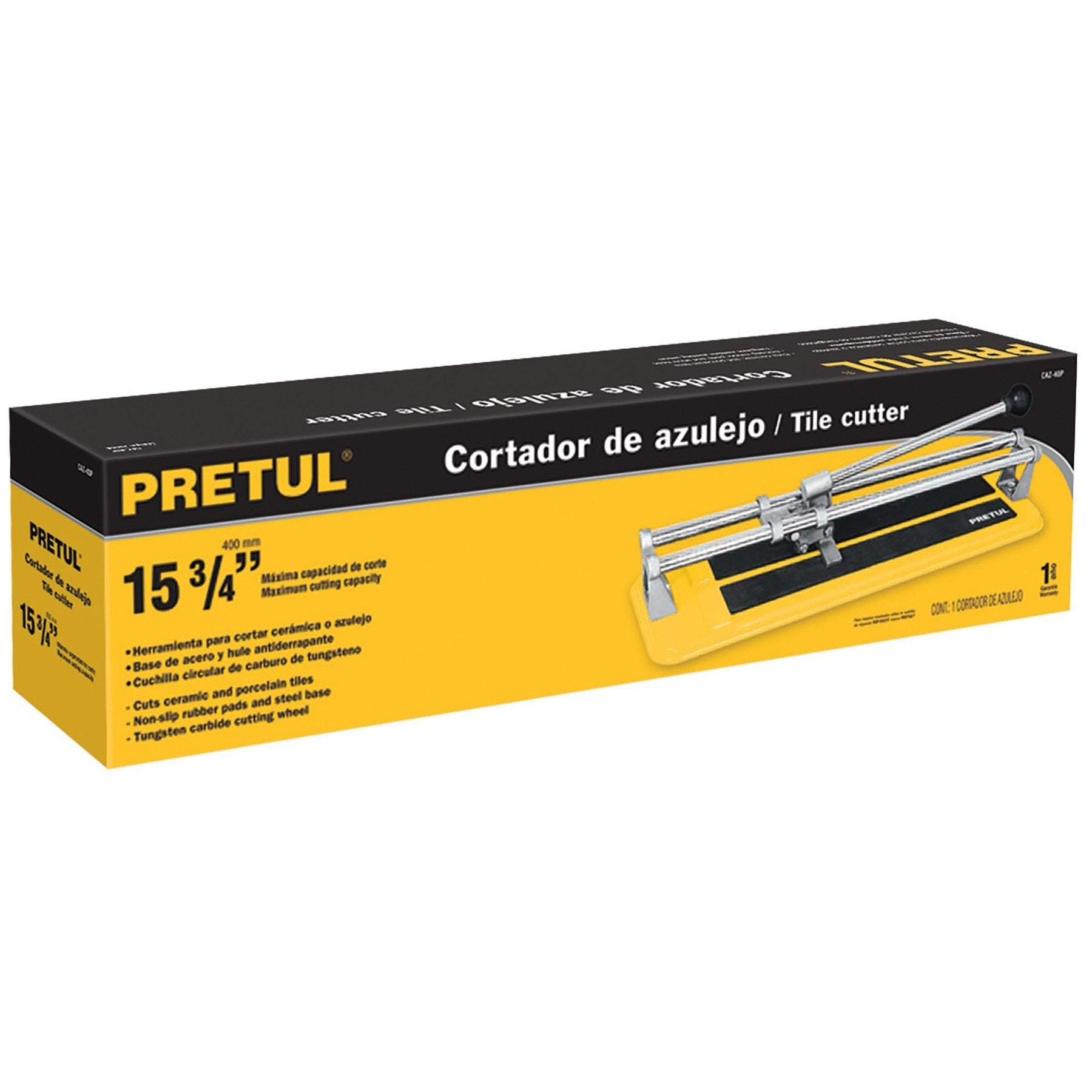 Cortador De Azulejo 40 cm (15"), Pretul - FERRETERÍA WITZI