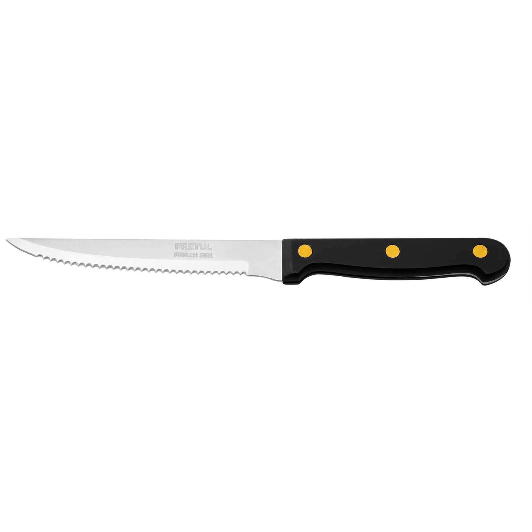 Cuchillo Para Asado Con Sierra 5", Pretul - FERRETERÍA WITZI