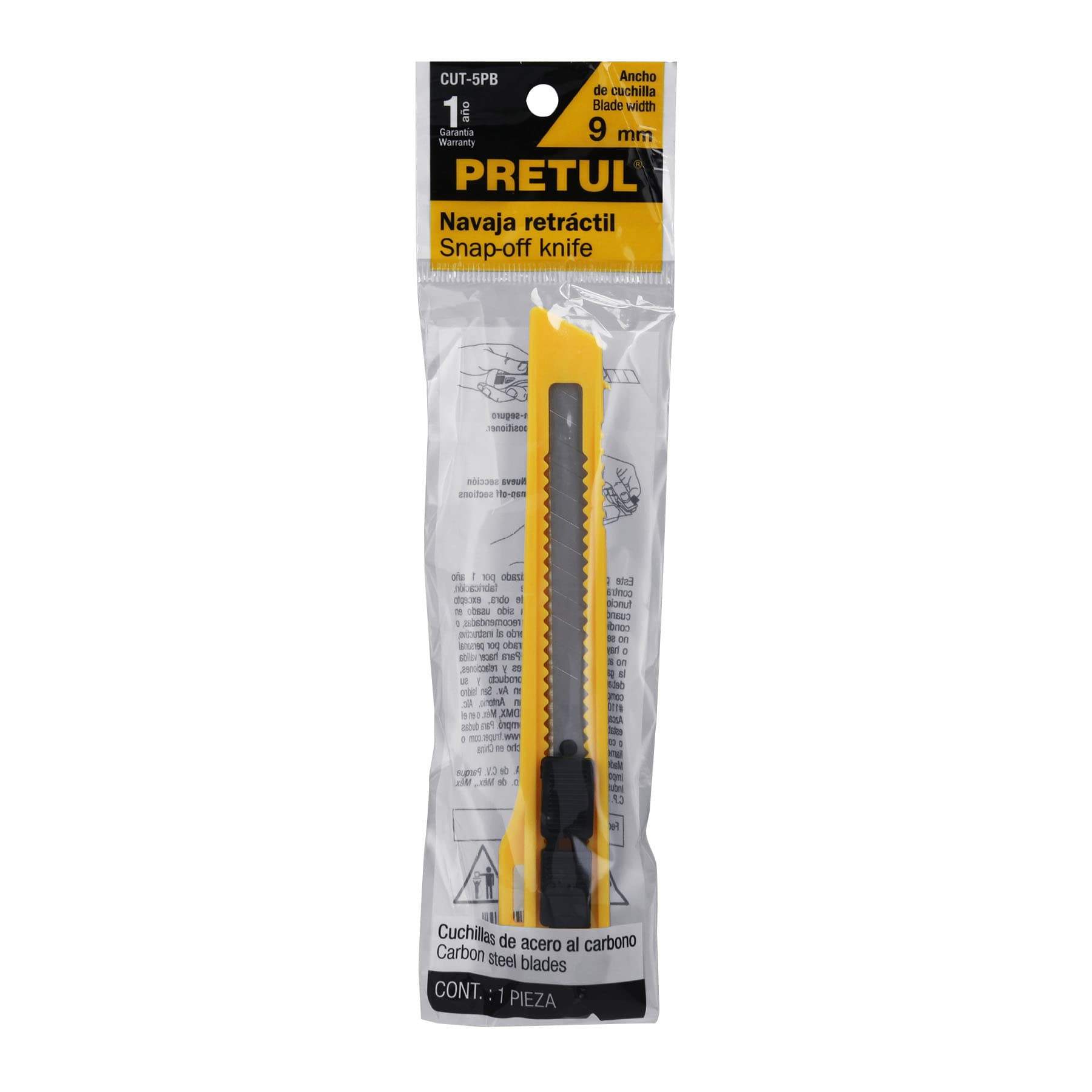 Cutter 5", Pretul - FERRETERÍA WITZI