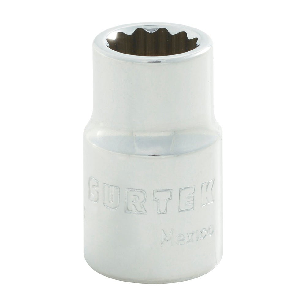 Dado cuadro de 3/8" 12 puntas Surtek. - FERRETERÍA WITZI
