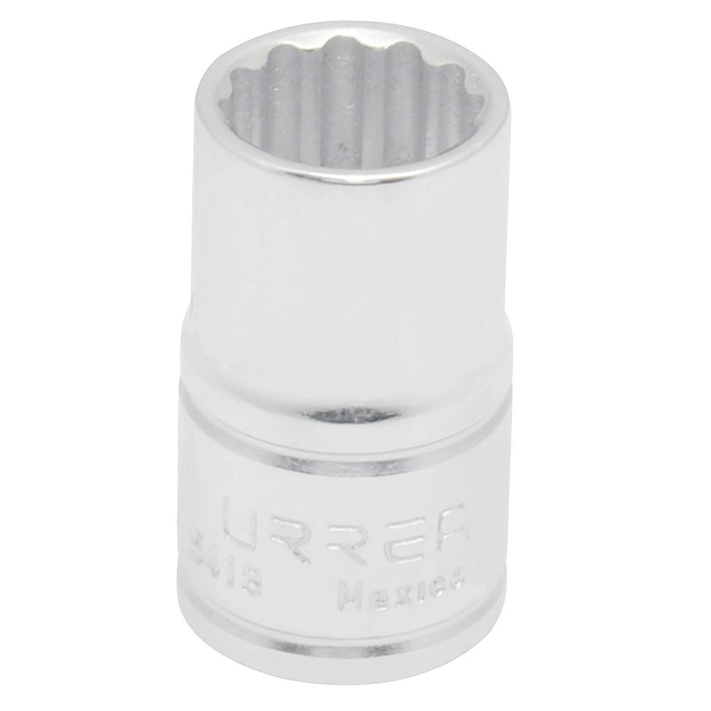 Dado en pulgadas cuadro de 1/2", 12 puntas, Urrea - FERRETERÍA WITZI
