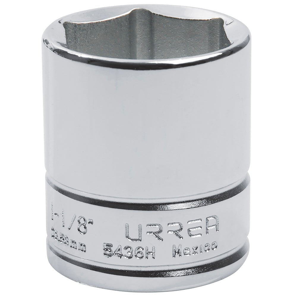 Dado en pulgadas cuadro de 1/2", 6 puntas, Urrea - FERRETERÍA WITZI
