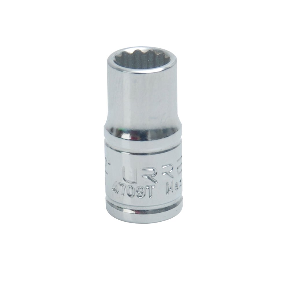 Dado en pulgadas cuadro de 1/4", 12 puntas, Urrea - FERRETERÍA WITZI