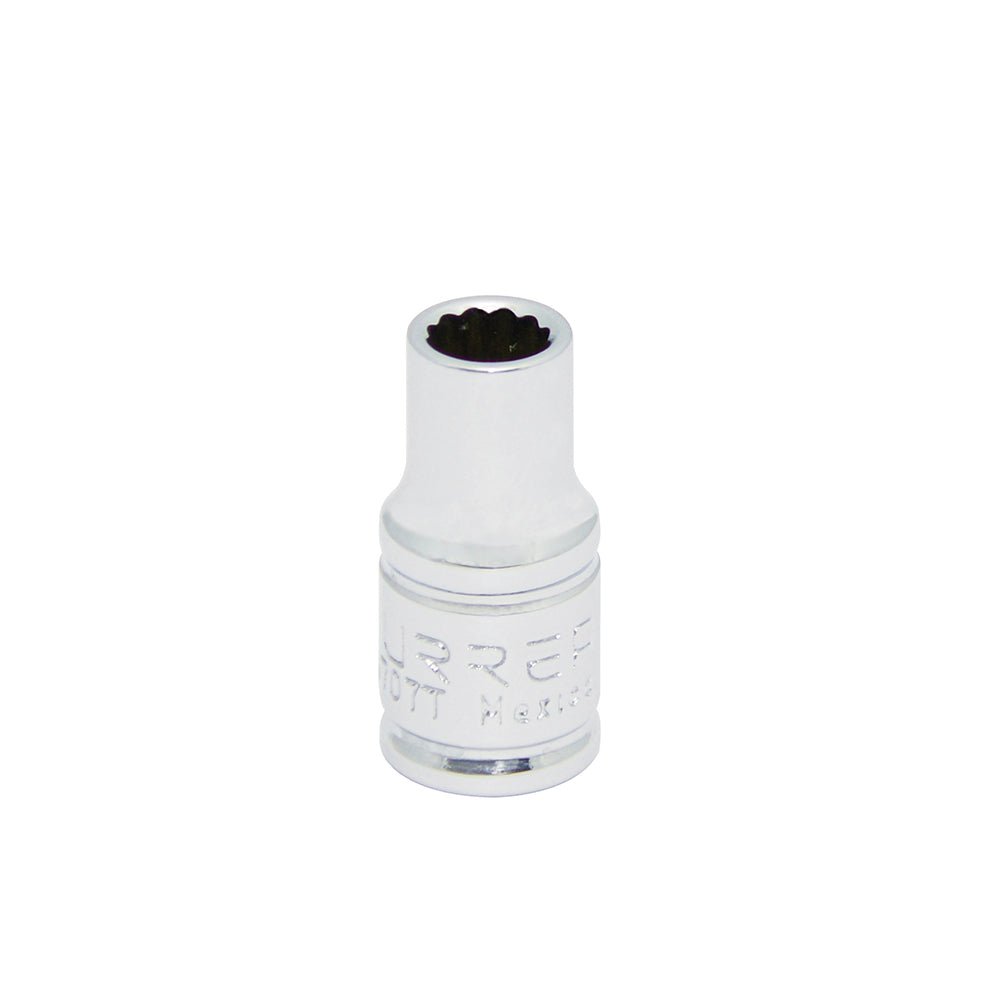 Dado en pulgadas cuadro de 1/4", 12 puntas, Urrea - FERRETERÍA WITZI