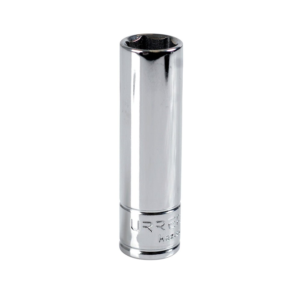 Dado largo en pulgadas cuadro de 3/8", 6 puntas, Urrea - FERRETERÍA WITZI