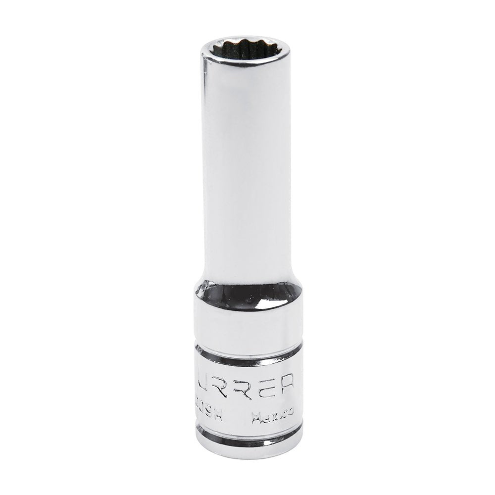 Dado largo métrico cuadro de 3/8", 12 puntas, 10 mm Urrea - FERRETERÍA WITZI