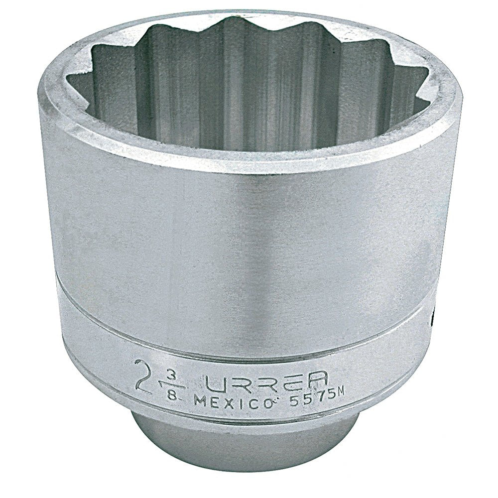 Dado métrico cuadro de 1", 12 puntas, 60mm Urrea - FERRETERÍA WITZI