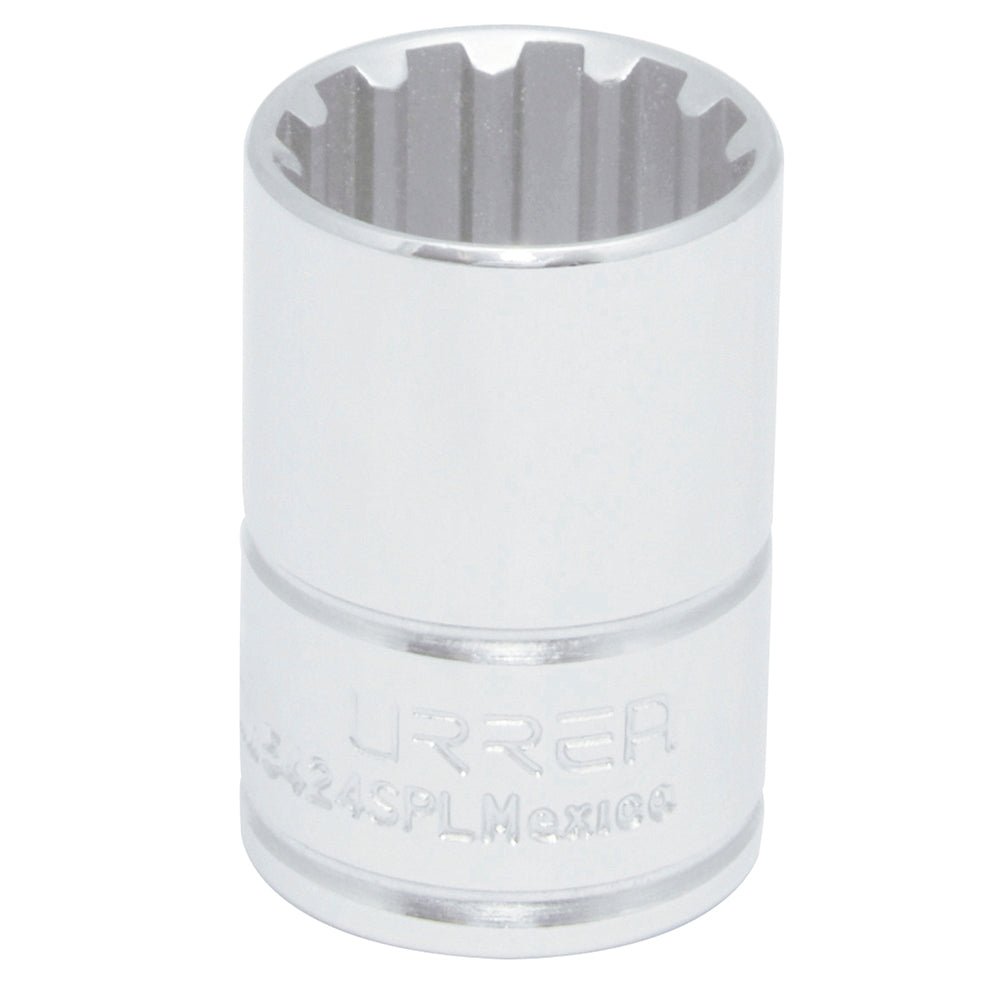 Dado Spline cuadro de 1/2", # 16 Urrea. - FERRETERÍA WITZI