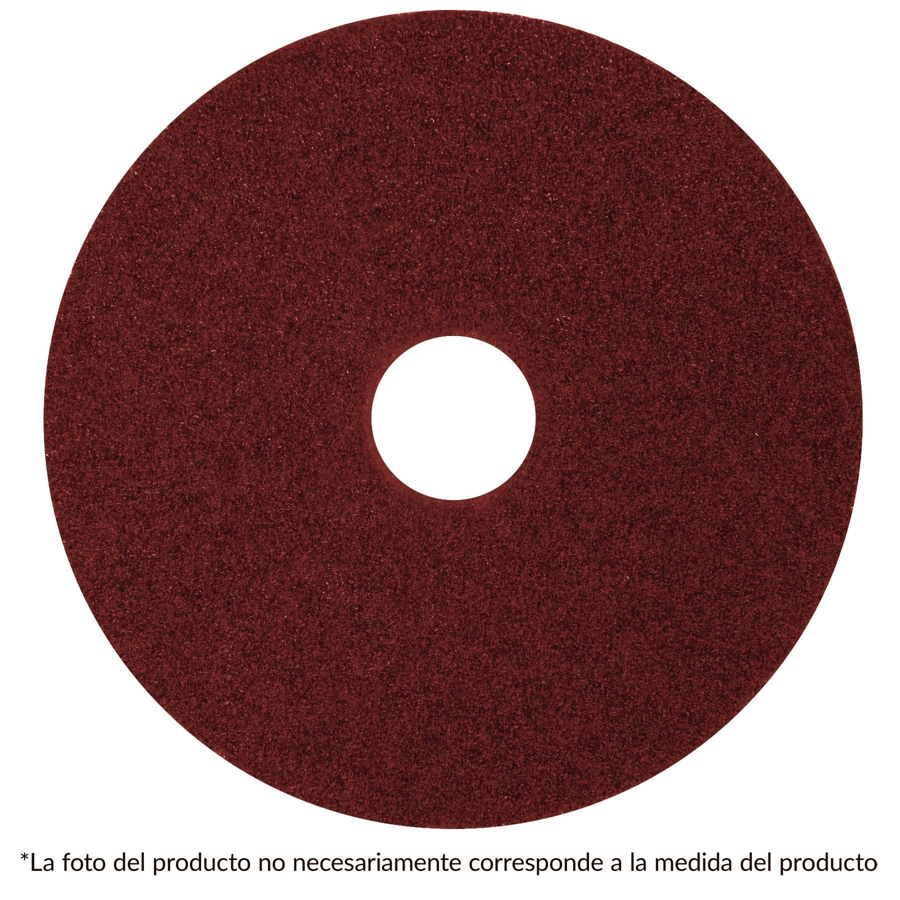 Disco de Lija 4-1/2" con Respaldo de Fibra, Grano 36 - FERRETERÍA WITZI