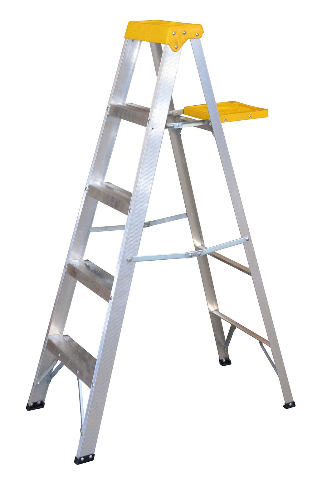 Escalera de aluminio tipo tijera. Surtek - FERRETERÍA WITZI
