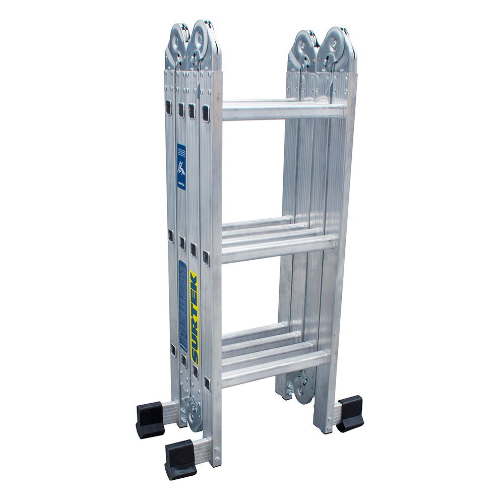 Escalera multiposicion 12 peldaños Surtek. - FERRETERÍA WITZI