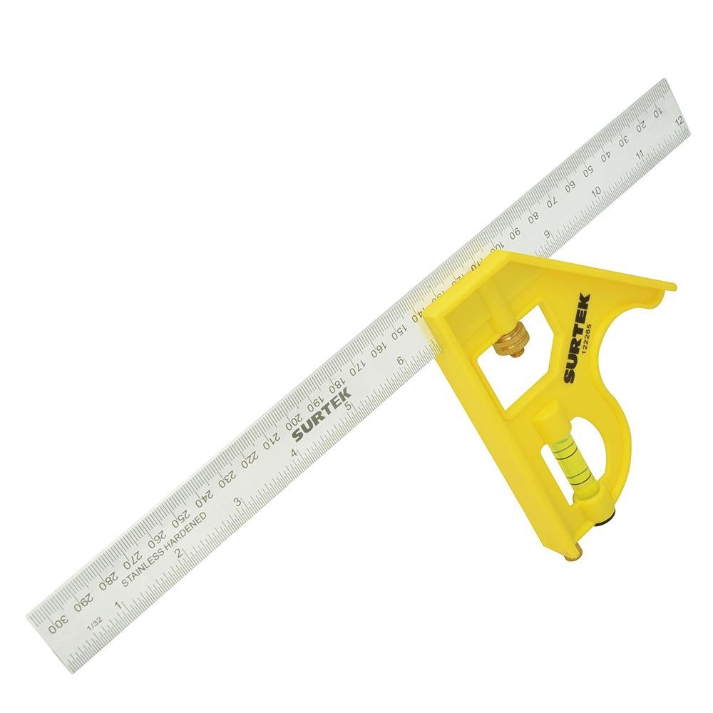 Escuadra Combinación 12" Plástico, Surtek - FERRETERÍA WITZI