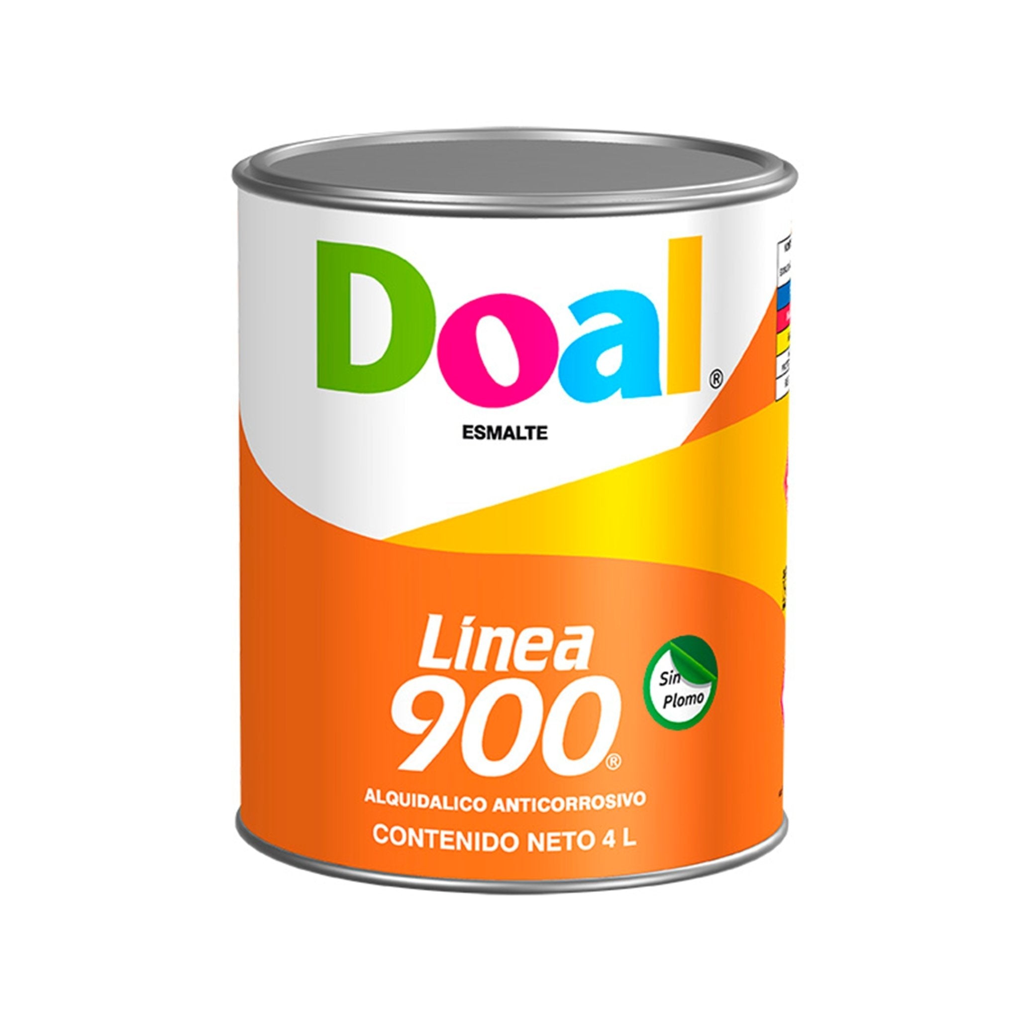 Esmalte Alquidálico Anticorrosivo, Línea 900, 1L, Doal - FERRETERÍA WITZI
