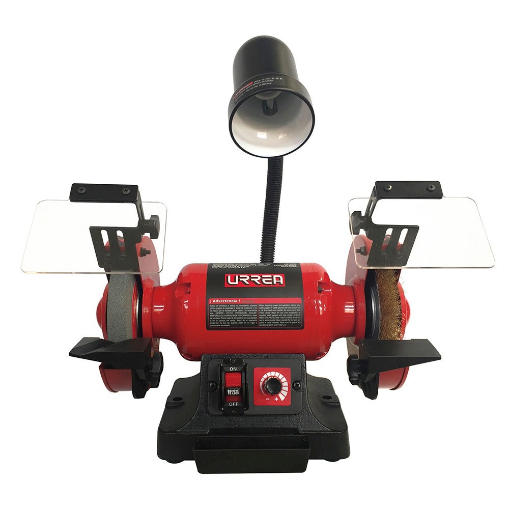 Esmeril de banco 6" 250 W 120 V Urrea - FERRETERÍA WITZI