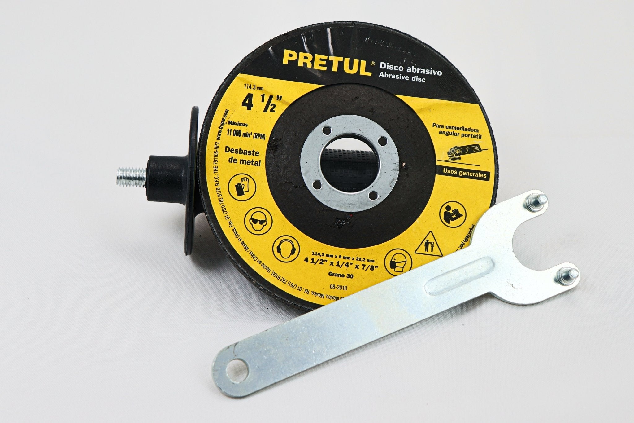 Esmeriladora Angular 4-1/2", 700w, Pretul - FERRETERÍA WITZI